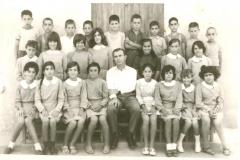 Δημοτικό Σχολείο Ακρούντας.18 Ιουνίου 1969. Δ', Ε' και Στ' τάξη με Δάσκαλο τον κ. Στέλιο Ευθυμίου.